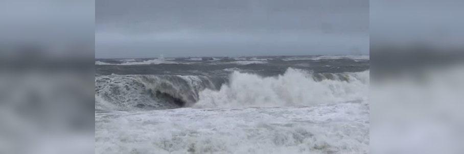 Ophelia’s remnants continue to batter US coast with large waves, strong winds from mid-Atlantic to Northeast