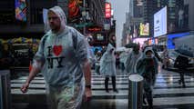 How much will it rain in New York City by the end of the month?