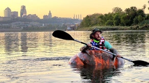 Missouri man likely squashes world record for longest journey by paddling in pumpkin boat