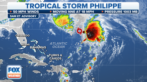 The Daily Weather Update from FOX Weather: Philippe raking Bermuda on way to New England