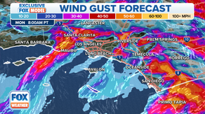 Santa Ana wind whips 104-mph gust in Southern California fueling wildfire danger