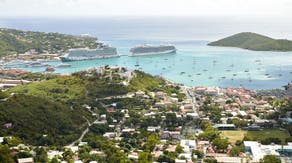 Where are the Lesser Antilles, Leeward Islands and Windward Islands?
