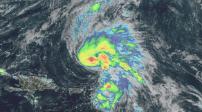 Hurricane Tammy tracks north with potential threat to Bermuda this weekend