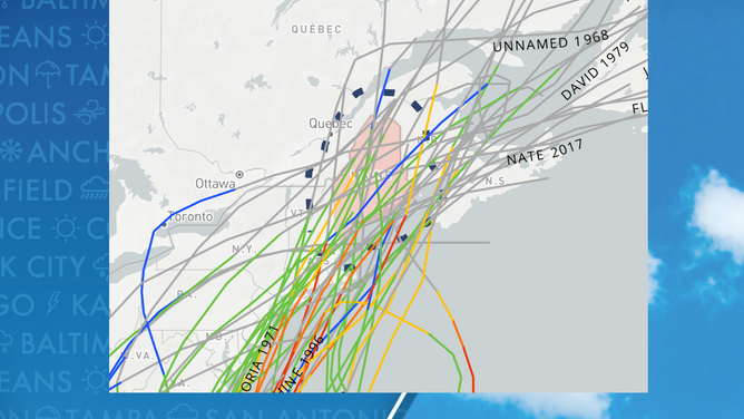 Maine tropical trouble