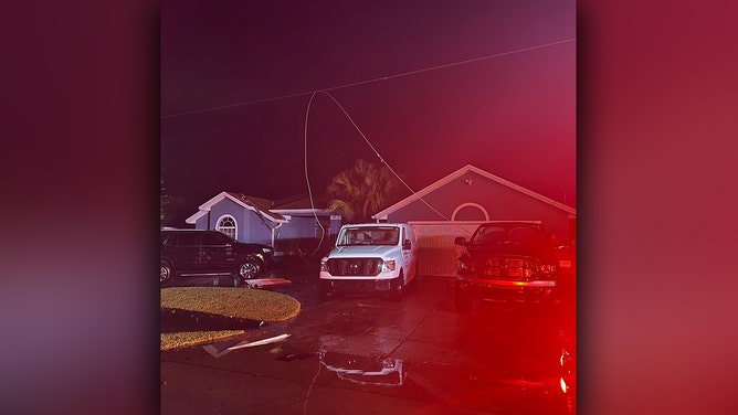 In Palm Coast, Florida, an apparent tornado struck the Indian Trails B-section along Barrington Drive.