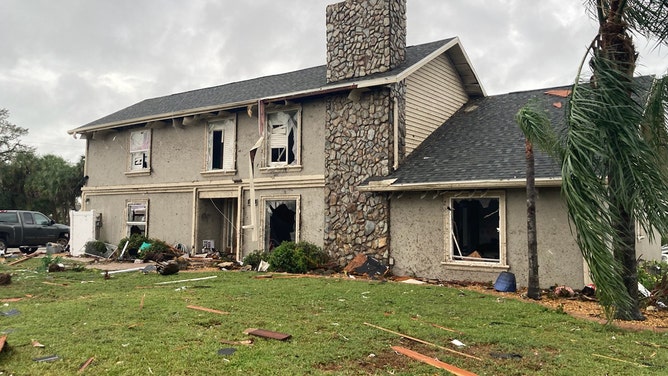 Areas of Crystal River, Florida, took substantial damage during a tornado Thursday morning.