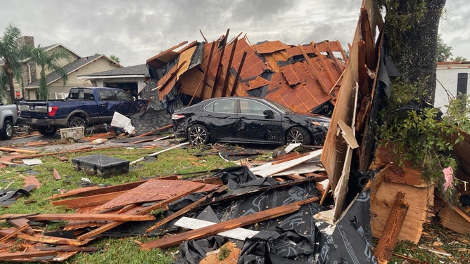 Areas of Crystal River, Florida, took substantial damage during a tornado Thursday morning.