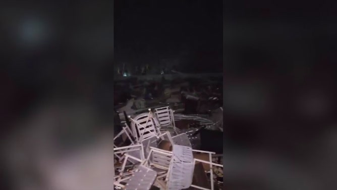 An Acapulco, Mexico, condo was devastated by Hurricane Otis' winds.