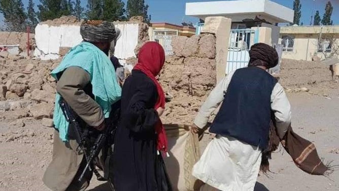 Earthquake aftermath in Afghanistan. Oct. 7, 2023.