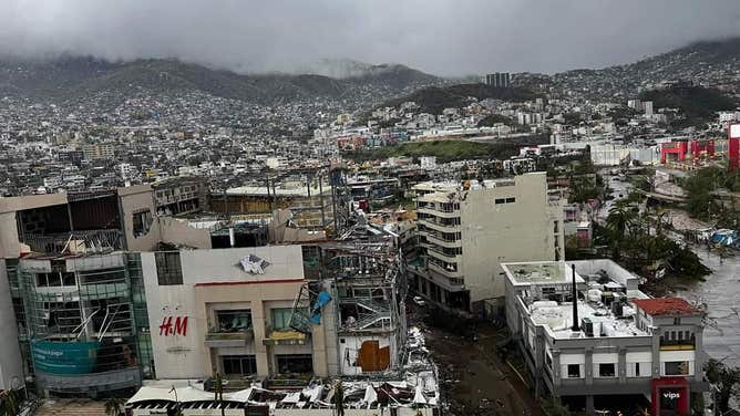 Otis storm damage in Acapulco. Oct. 25, 2023.