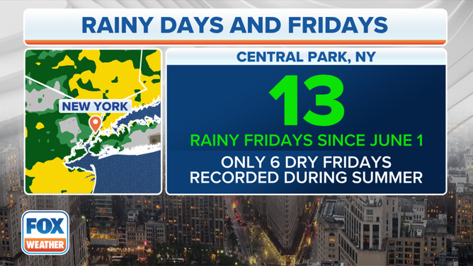 NYC Rainy Fridays