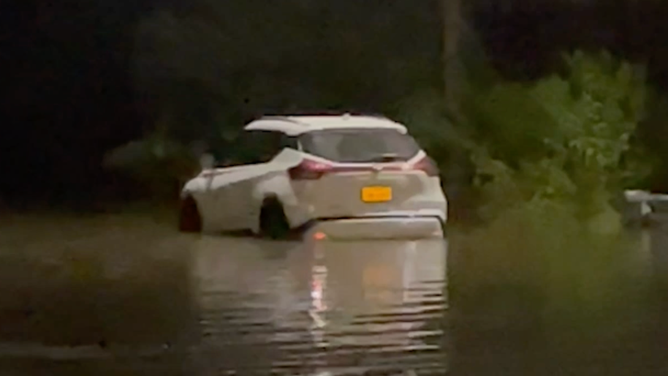 Flooding in the Dallas-Fort Worth area.