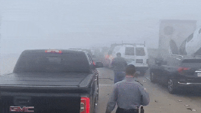 17 cars and trucks in foggy, fiery chain-reaction crash on Oregon highway, Oregon