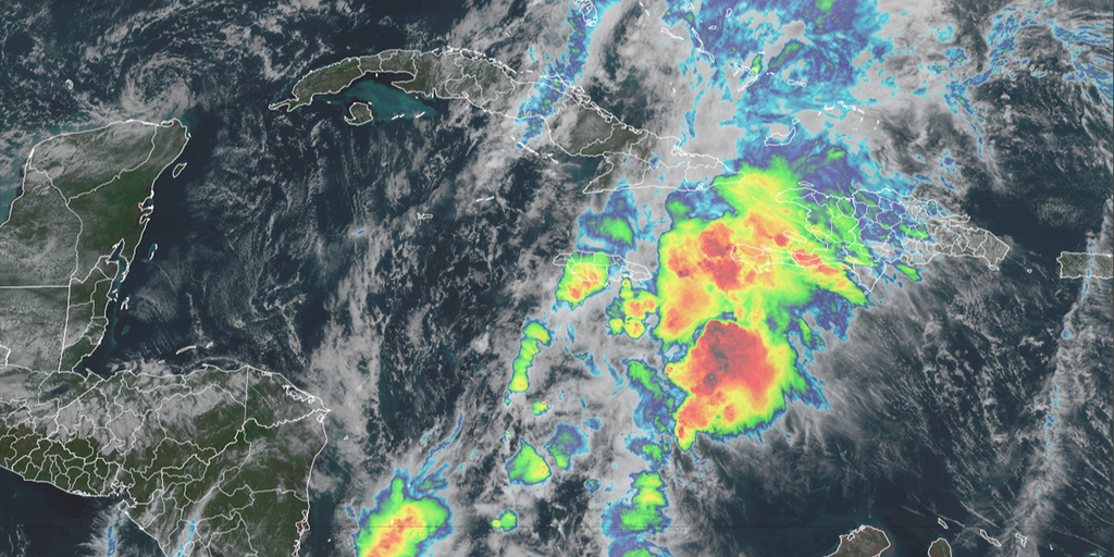 Potential Tropical Cyclone 22 pushes to tropical storm watches in the Caribbean