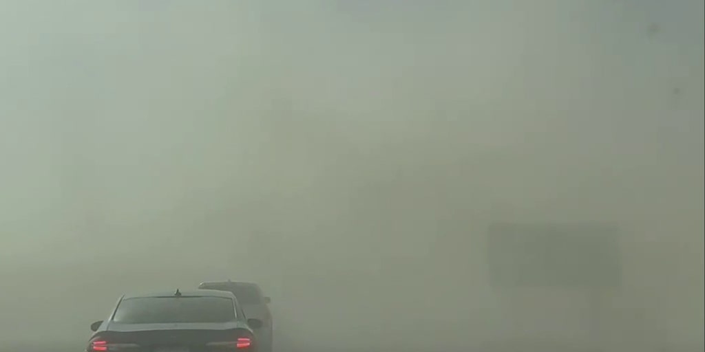 Watch: Dangerous dust storm swallows interstate at California-Nevada border