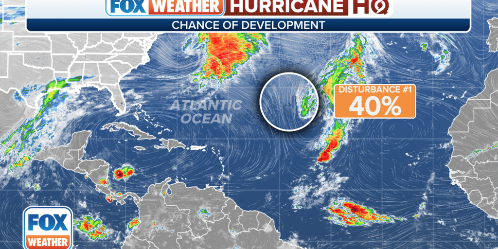 Tropical disturbance in central Atlantic has medium chance of becoming ...