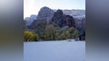 Watch: Massive rockfall at Zion National Park covers parking lot in dust cloud