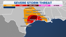 Texas faces tornado threat as needed rain returns to South on Thursday