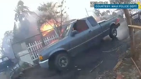 Watch: Maui police release bodycam footage of Hawaii wildfire rescues