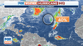 Tropical disturbance in central Atlantic has medium chance of becoming Vince