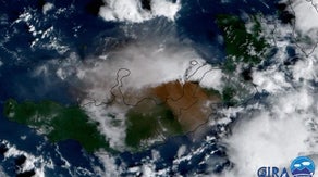 Volcanic eruption in Papua New Guinea visible from space