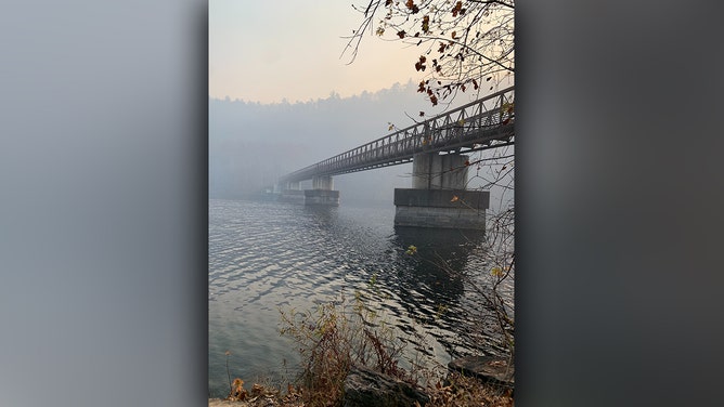 The Matts Creek Fire is 4 miles southeast of Glasgow, Virginia and 5 miles northwest of Big Island, Virginia. The fire is located south of US-501 and the James River within the James River Face Wilderness on the Jefferson National Forest.