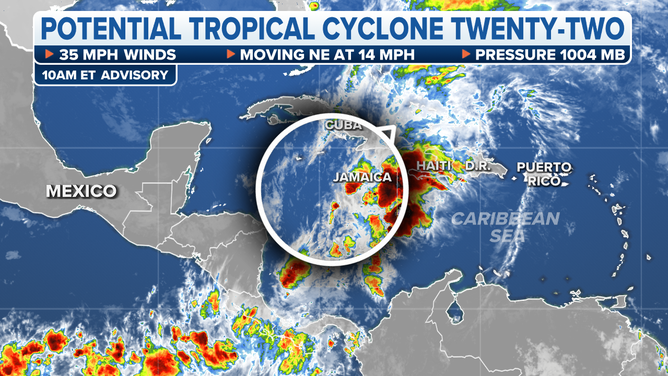 Bryan Norcross: Caribbean Potential Tropical Cyclone 22 Is Still Not ...