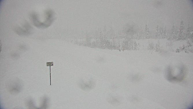 East of Anchorage, Richardson Highway over Thompson Pass (MP 19-63) was closed due to heavy snowfall and wind from the storm.