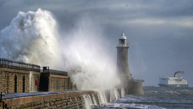 England large waves