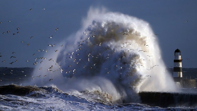 England large waves