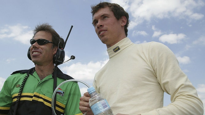 Alan Van Der Merwe of Team South Africa on the grid before race two during the Australian A1 Grand Prix at Eastern Creek Raceway on February 4, 2007 in Sydney, Australia.