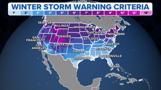 Winter Storm Warning Criteria For US Revamped By National Weather ...