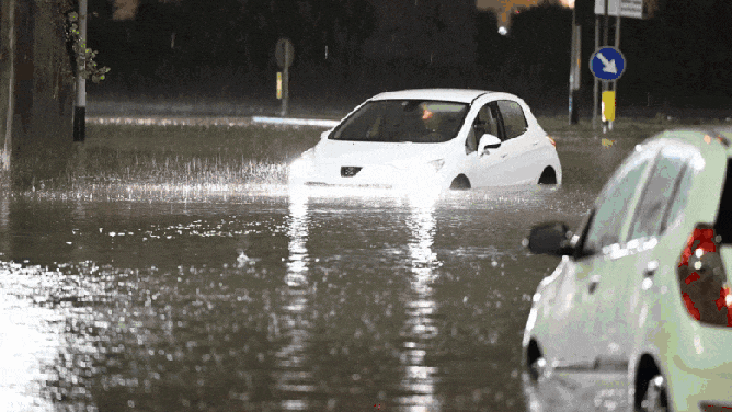 Italy Floods From Ciaran