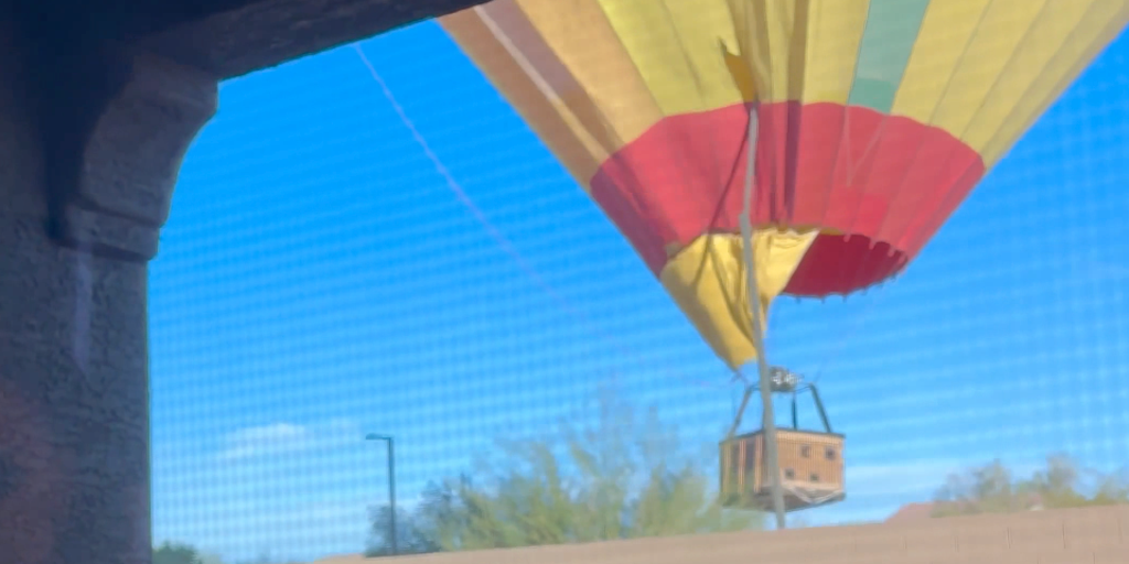 Hot Air Balloon Crashes Onto House In Arizona