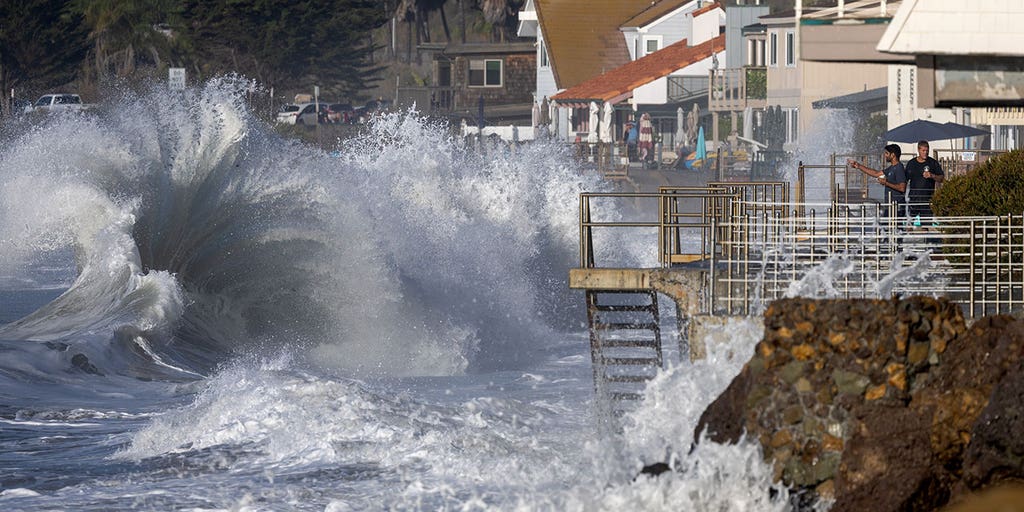 The Daily Weather Update from FOX Weather Large waves pound