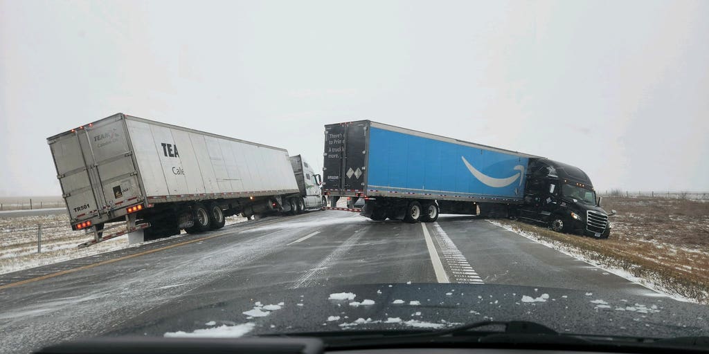 Crippling Blizzard Shuts Down Major Highways in the Plains: Dangerous Driving Conditions and 