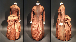 Cryptic notes hidden in 19th-century silk dress reveal weather story