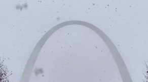 St. Louis sees first snowflakes of the season as wintry system moves through America's heartland