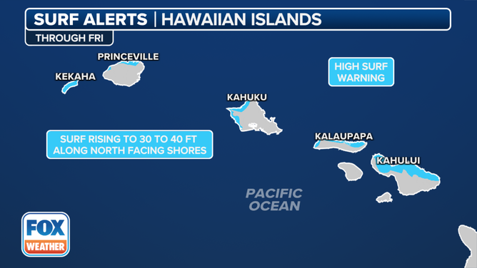 Hawaii High Surf Alerts