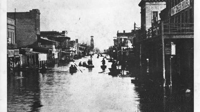 Sacramento Flooding 1862