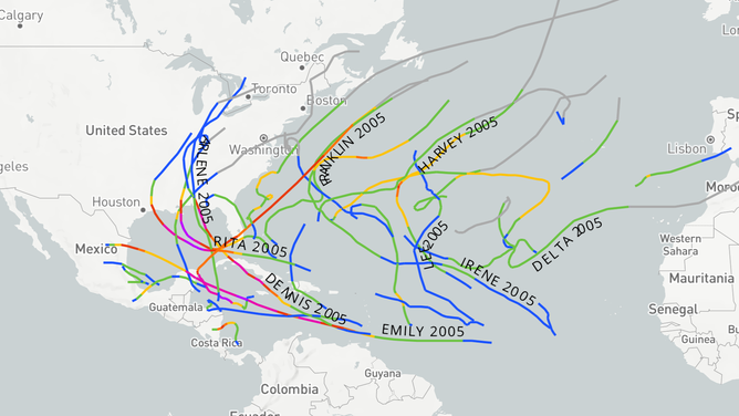 2005 hurricane season tropical activity