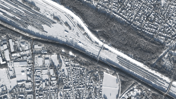 Aftermath of heavy snow in Germany