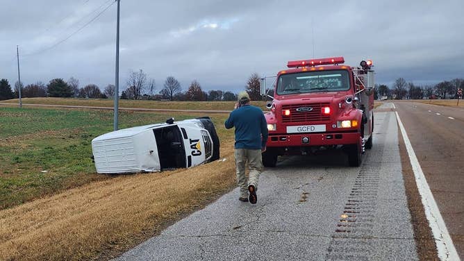 Tornado damage in Rutherford, TN. Dec. 9, 2023.