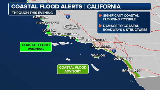 California Coastal Flood Alerts