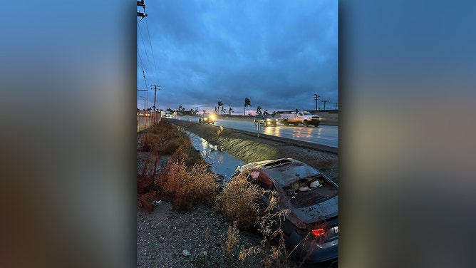The California Highway Patrol Ventura Communications Center issued a warning for drivers Thursday morning. They advised that if residents must drive in inclement weather, to please leave early, slow down and use their headlights.