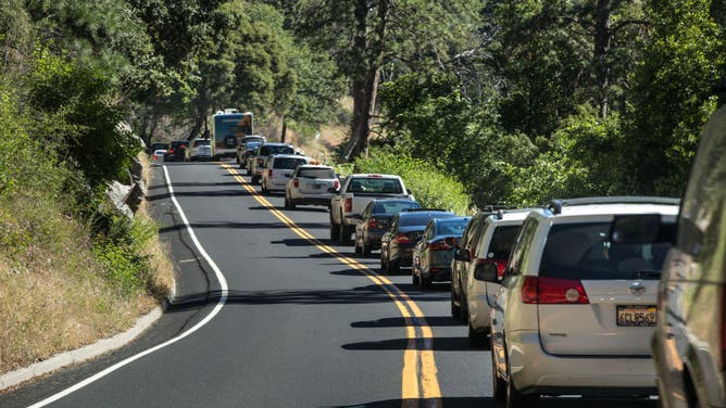 Yosemite traffic congestion
