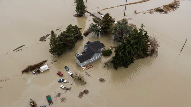 Atmospheric River Conditions In Pacific Northwest Brings Heavy Rains And Flooding To Region