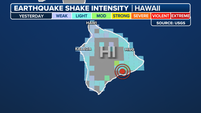 Jimmy Jimenez Viral Earthquake Hawaii Just Now   Hawaii Earthquake Shake Map 