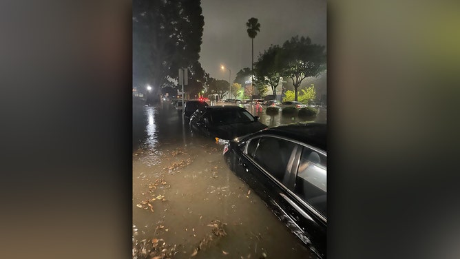Heavy rainfall caused significant flooding in the Port Hueneme, California, area Thursday morning.