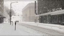 The Daily Weather Update from FOX Weather: Lake-effect snow coats Great Lakes as arctic blast sinks into South